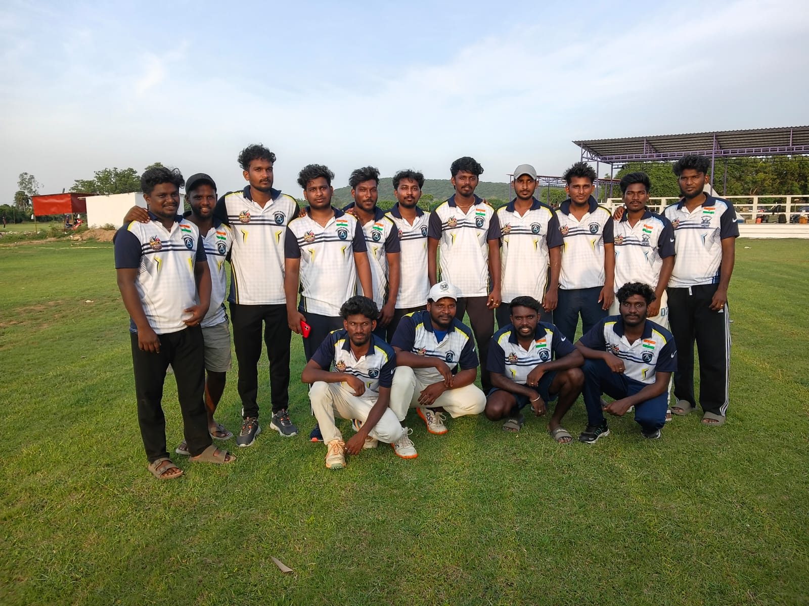 Team group photo at MSCT Cricket Fest, 15 August 2026